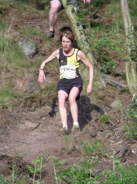 Sarah Nettleton was the second of our victoriuos Ladies team to finish