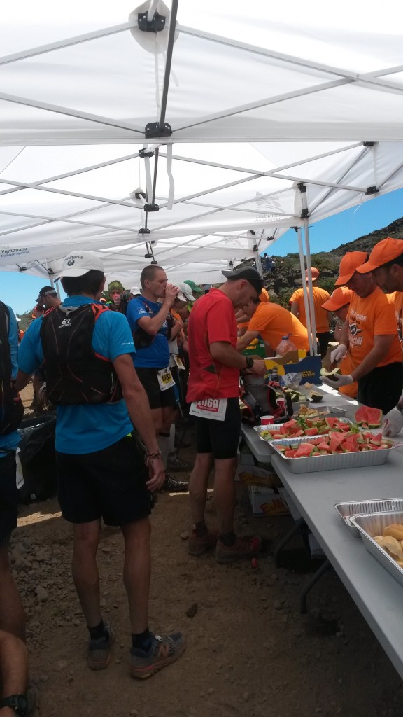 Transvulcania Aid Station