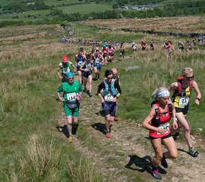 Gail Stride begins her first Fell Race