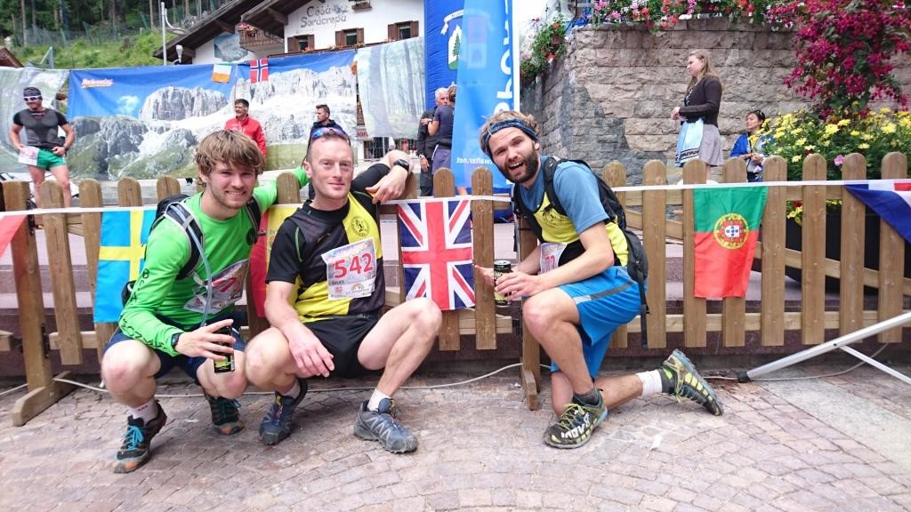 Harriers assemble before the VK