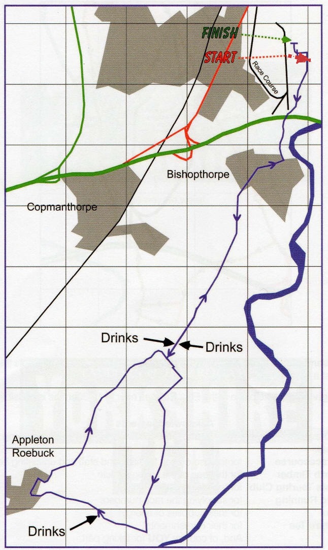 Brass Monkey Half Marathon 2024 York Knavesmire Harriers