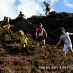 Chris Roberts starting the descent