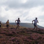 Neil Stabbs on the top of Shelf Moor