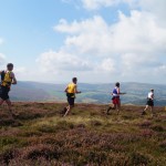 Neil Stabbs on the top of Shelf Moor