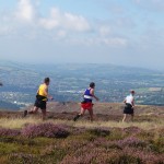 Neil Stabbs on the top of Shelf Moor