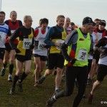 Alistair McQueen and John Middleton at the start