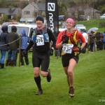 Anwen sprinting to the finish