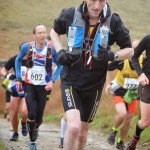 Barry on the way up Pen-y-ghent